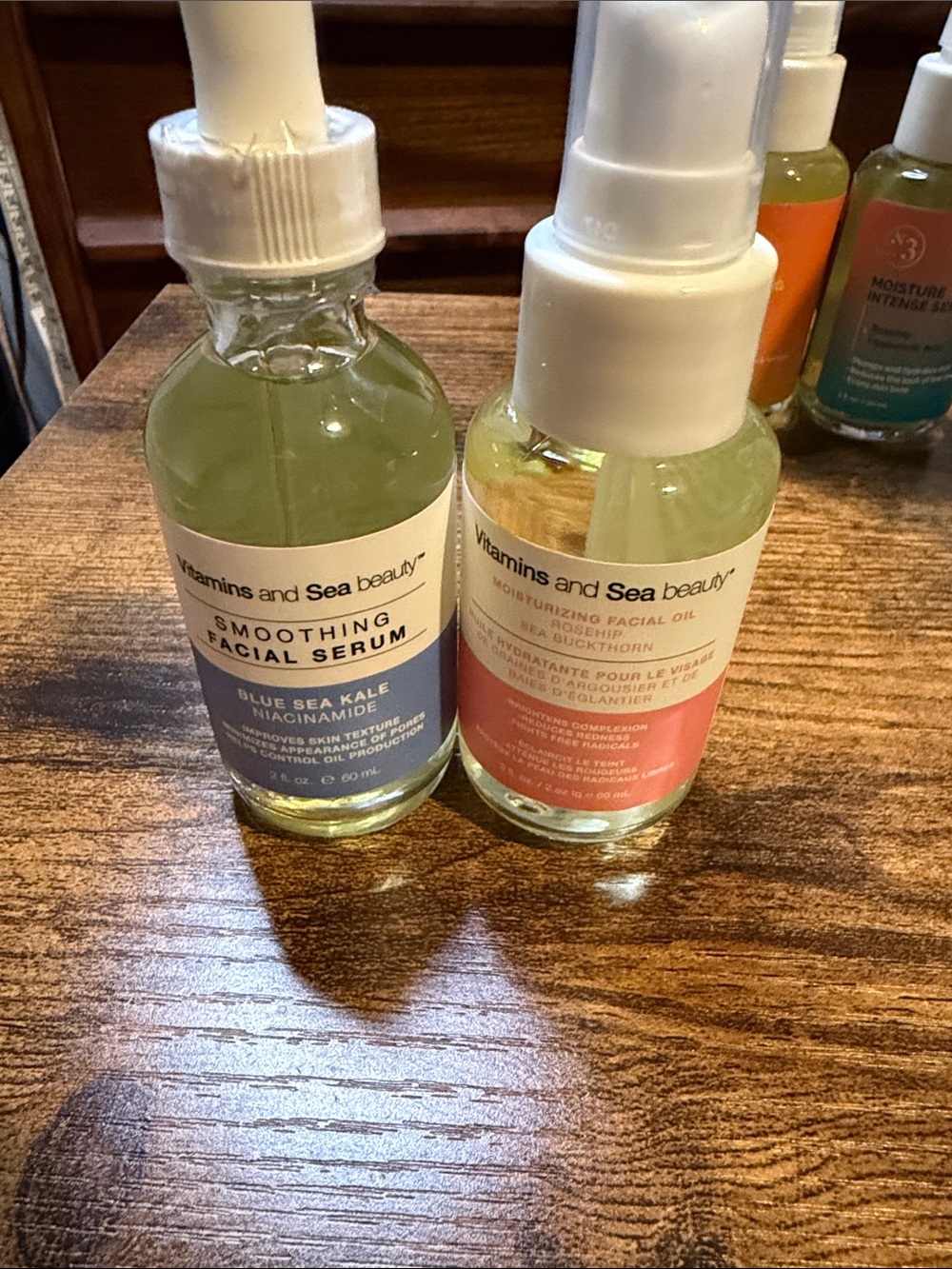 Smoothing Facial Serum - Green